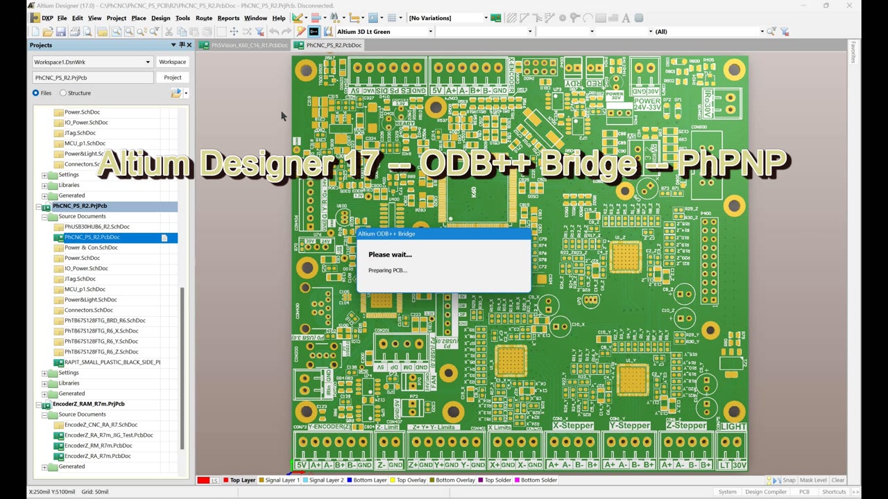 Altium Designer - ODB++ Bridge - PhPNP preview