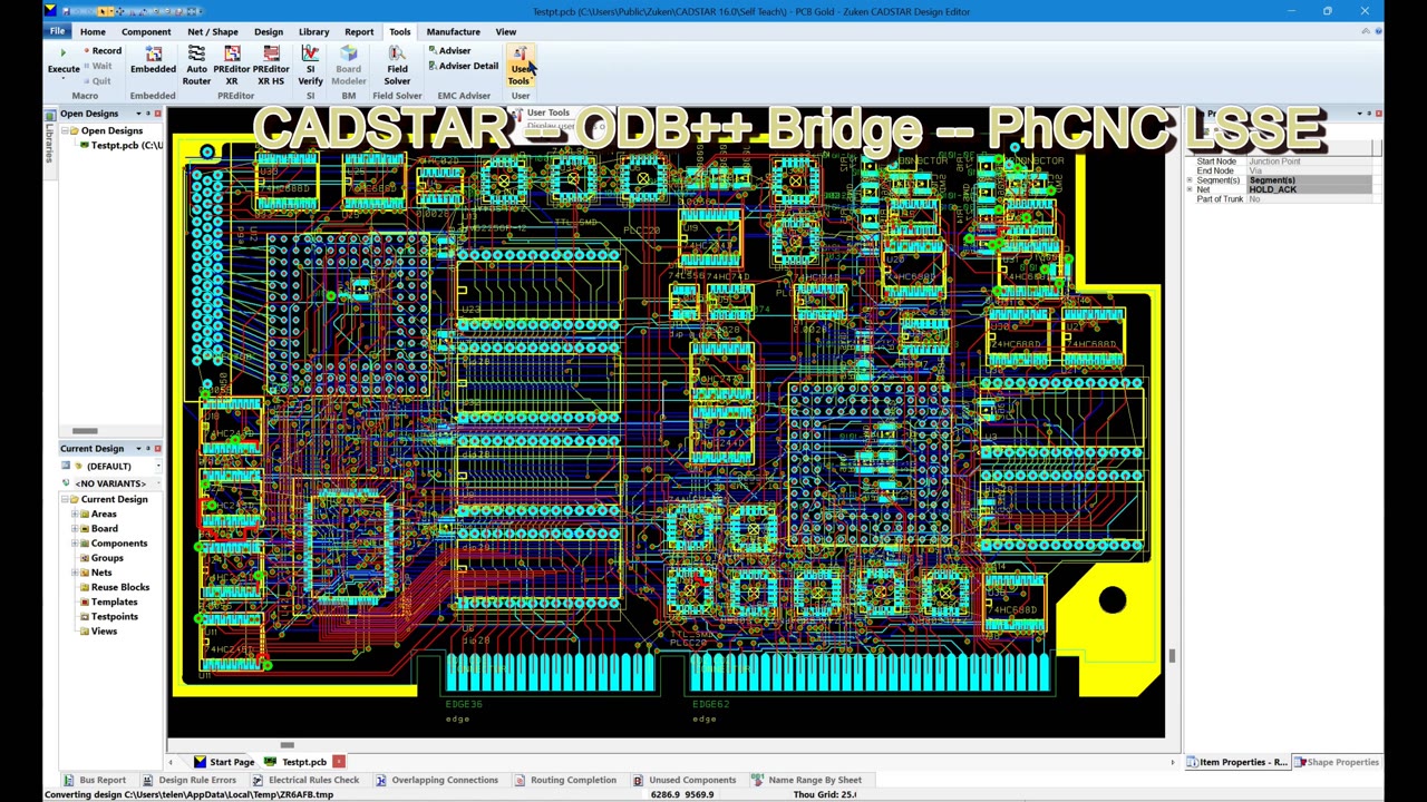 CADSTAR - ODB++ Bridge - PhCNC LSSE preview