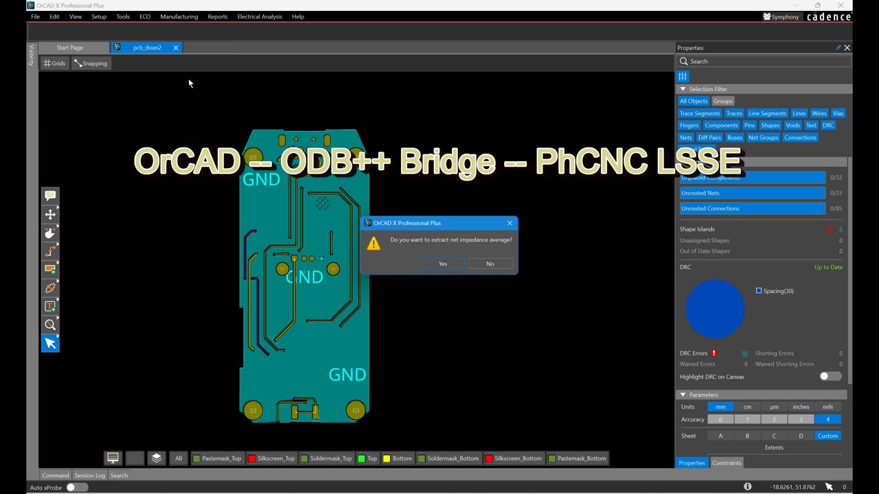 OrCAD X - ODB++ Bridge - PhCNC LSSE preview