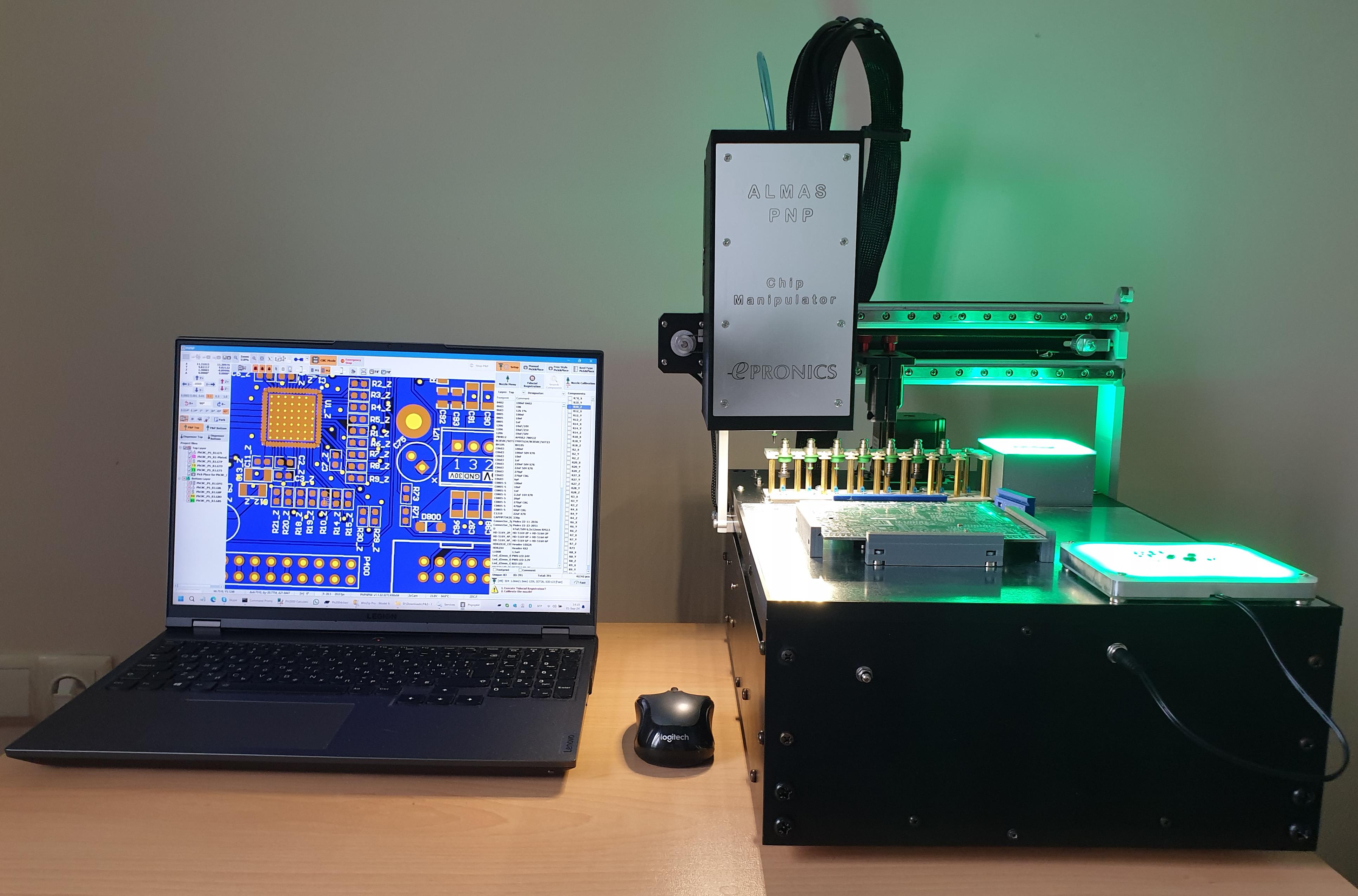 ALMAS 8 Pick and Place machine